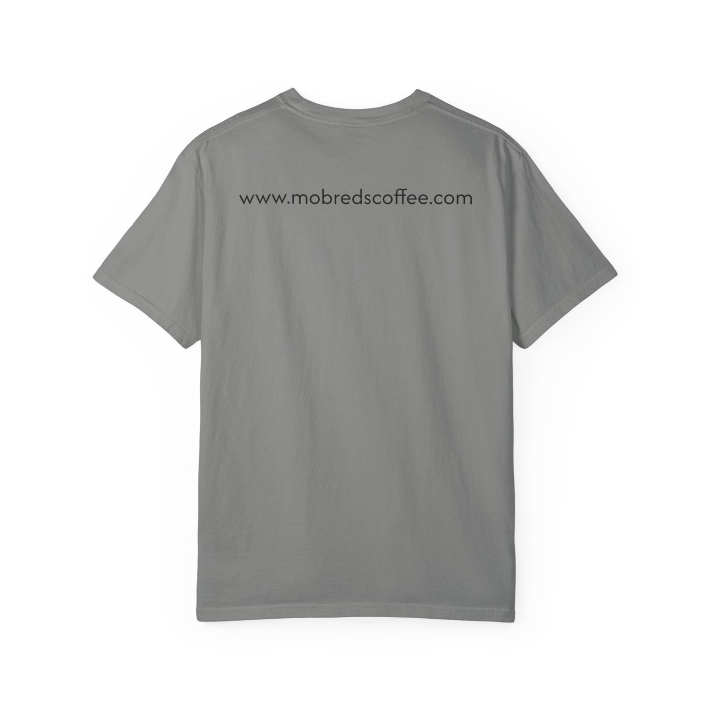 MOBRED'S Coffee T-Shirt, Unisex Graphic Tee, Funny Coffee Lover Gift, Quirky Art Shirt
