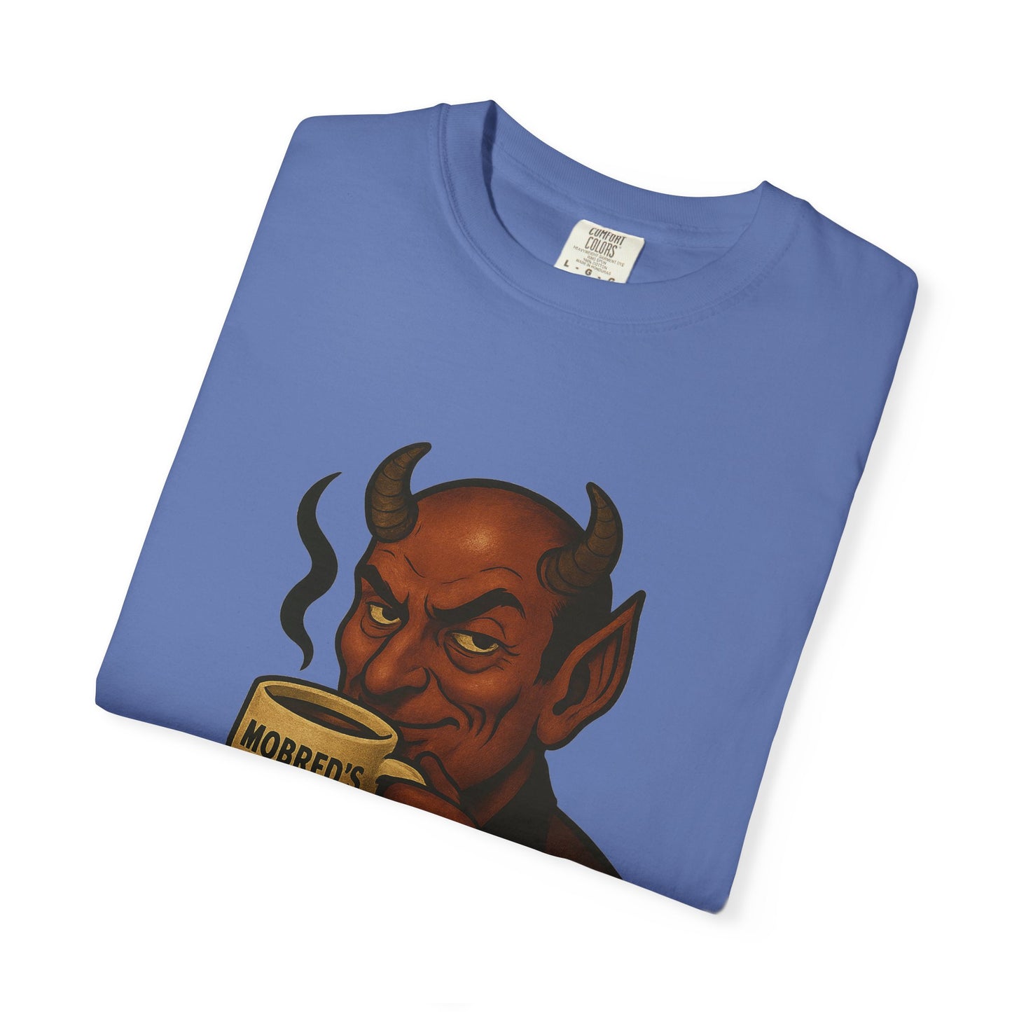 MOBRED'S Coffee T-Shirt, Unisex Graphic Tee, Funny Coffee Lover Gift, Quirky Art Shirt