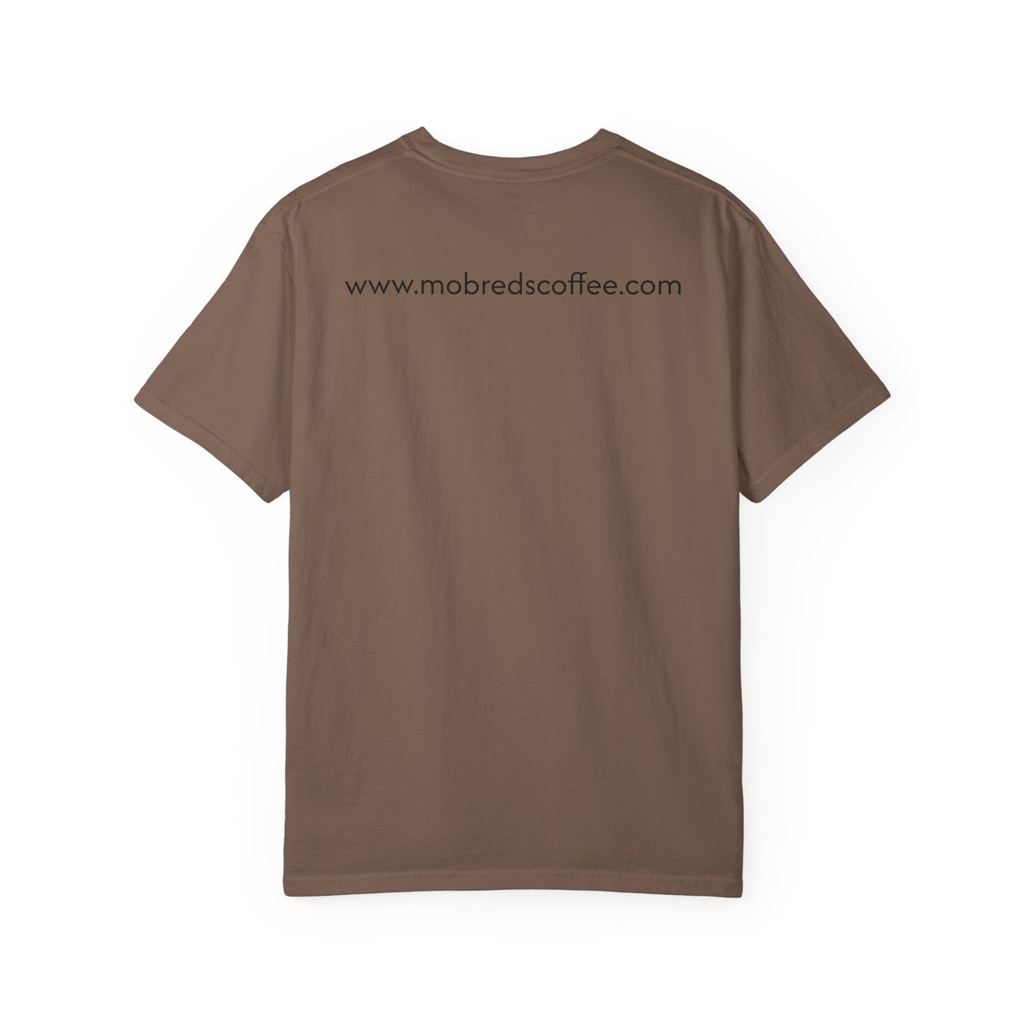 MOBRED'S Coffee T-Shirt, Unisex Graphic Tee, Funny Coffee Lover Gift, Quirky Art Shirt
