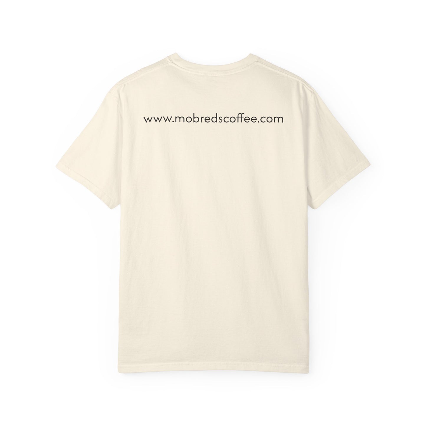 MOBRED'S Coffee T-Shirt, Unisex Graphic Tee, Funny Coffee Lover Gift, Quirky Art Shirt