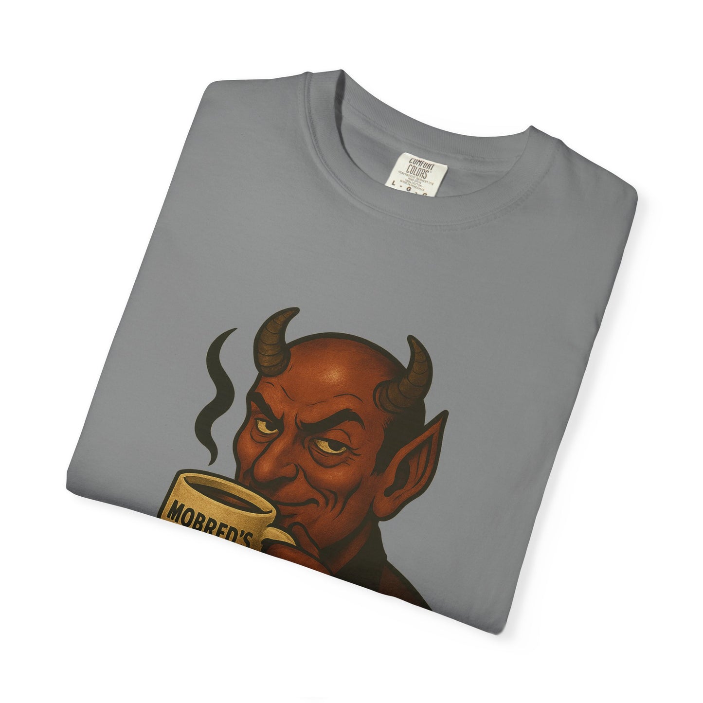 MOBRED'S Coffee T-Shirt, Unisex Graphic Tee, Funny Coffee Lover Gift, Quirky Art Shirt