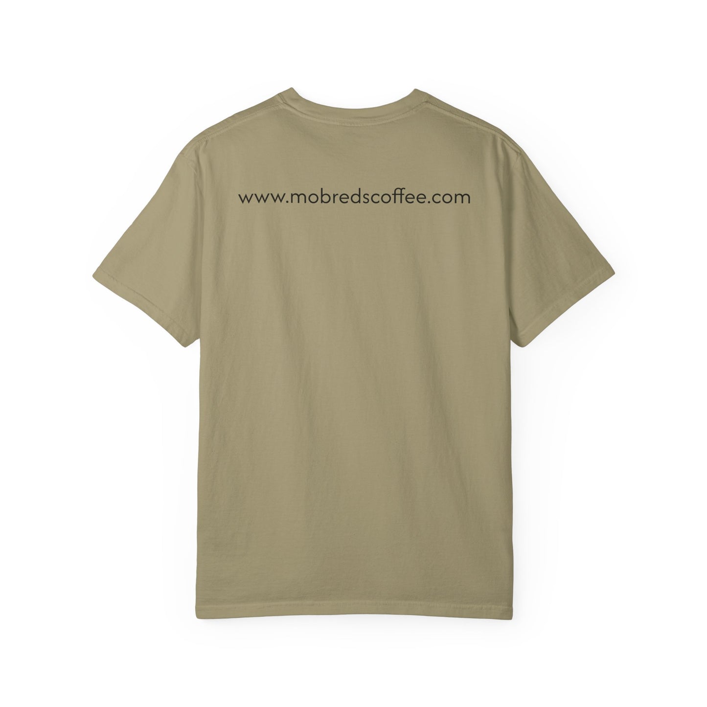 MOBRED'S Coffee T-Shirt, Unisex Graphic Tee, Funny Coffee Lover Gift, Quirky Art Shirt