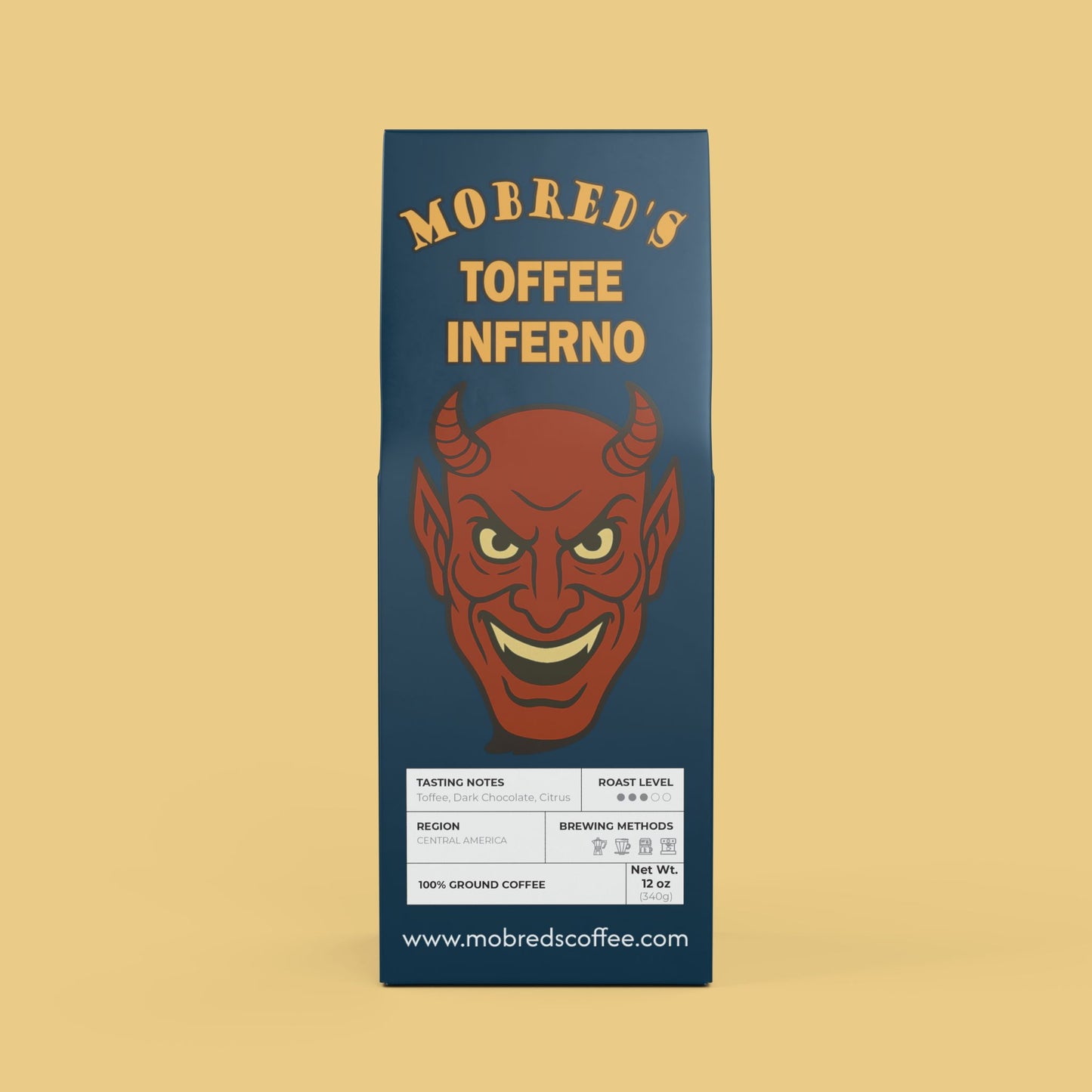 MOBRED'S TOFFEE INFERNO (Medium Roast)