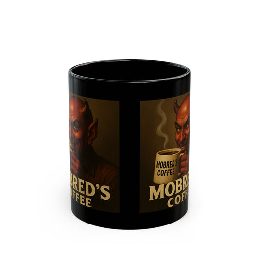 Devil's Brew Coffee Mug: Unique Demonic Design for Coffee Lovers, Hot Beverage Gift, Halloween Decor, Conversation Starter, Funny Mug